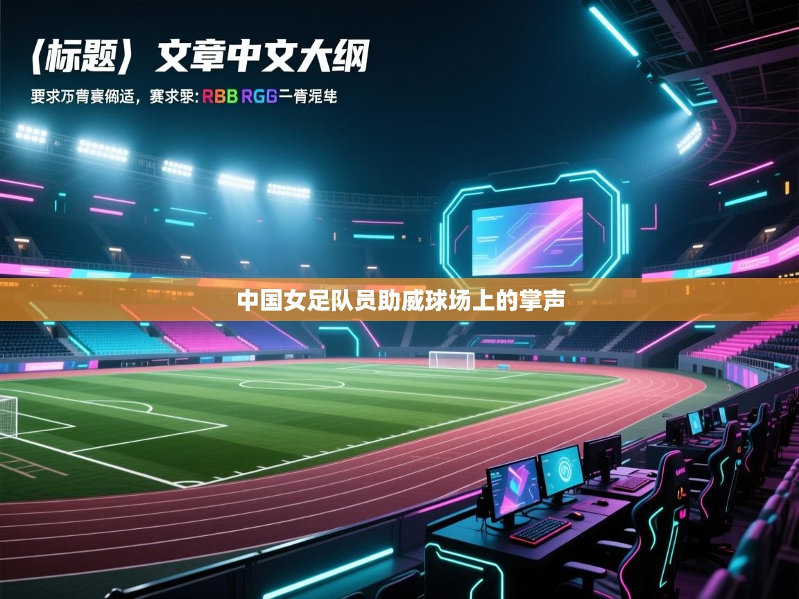 中国女足队员助威球场上的掌声  第1张
