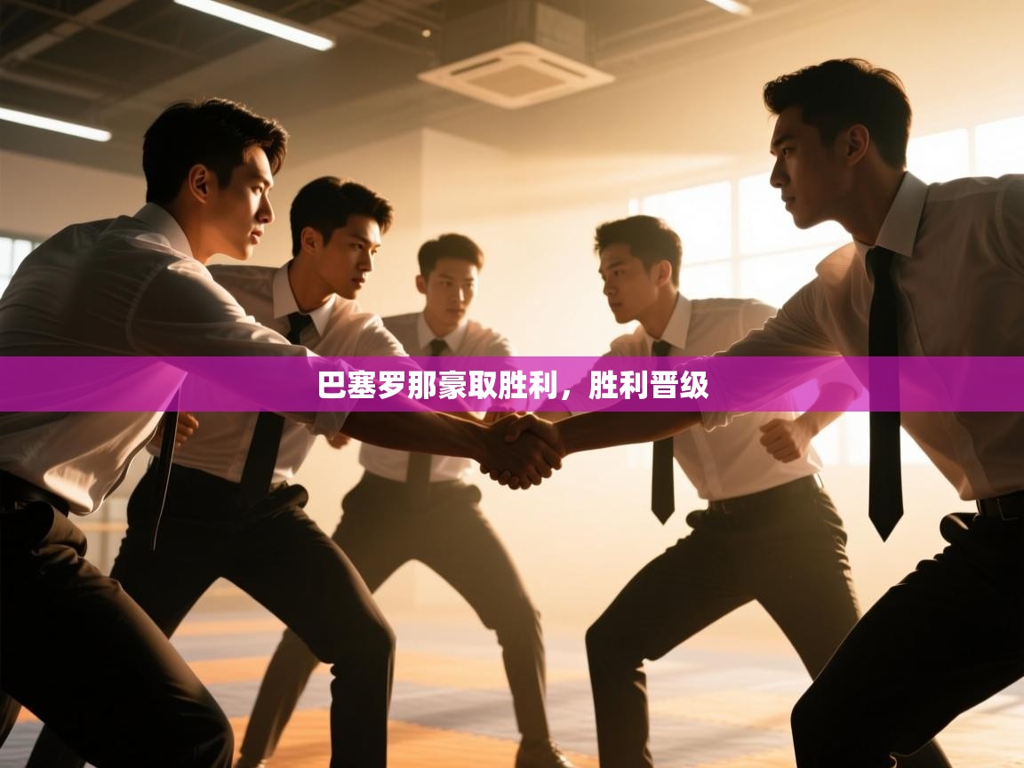 巴塞罗那豪取胜利，胜利晋级  第2张